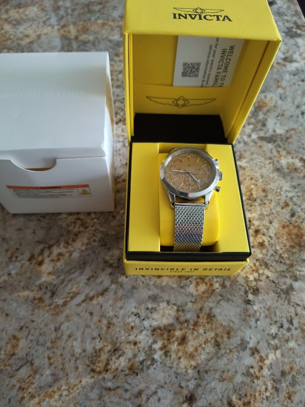 INVICTA Chase Durer Men's 45mm Stainless Steel Watch Classic Silver Dial